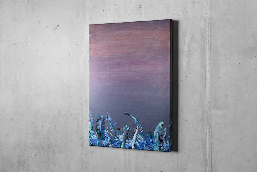 Il mare nel tramonto