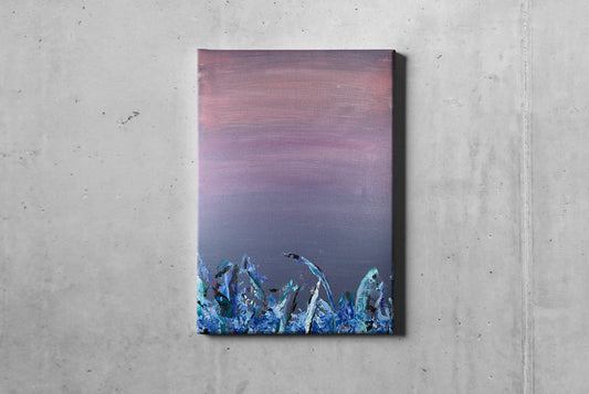 Il mare nel tramonto